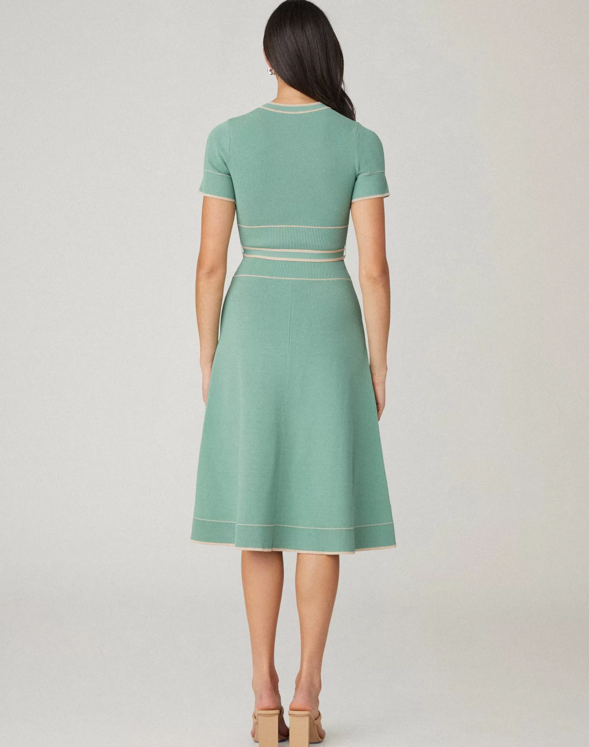 Flash Sale Shoshanna Addison Dress Pistachio/Camel