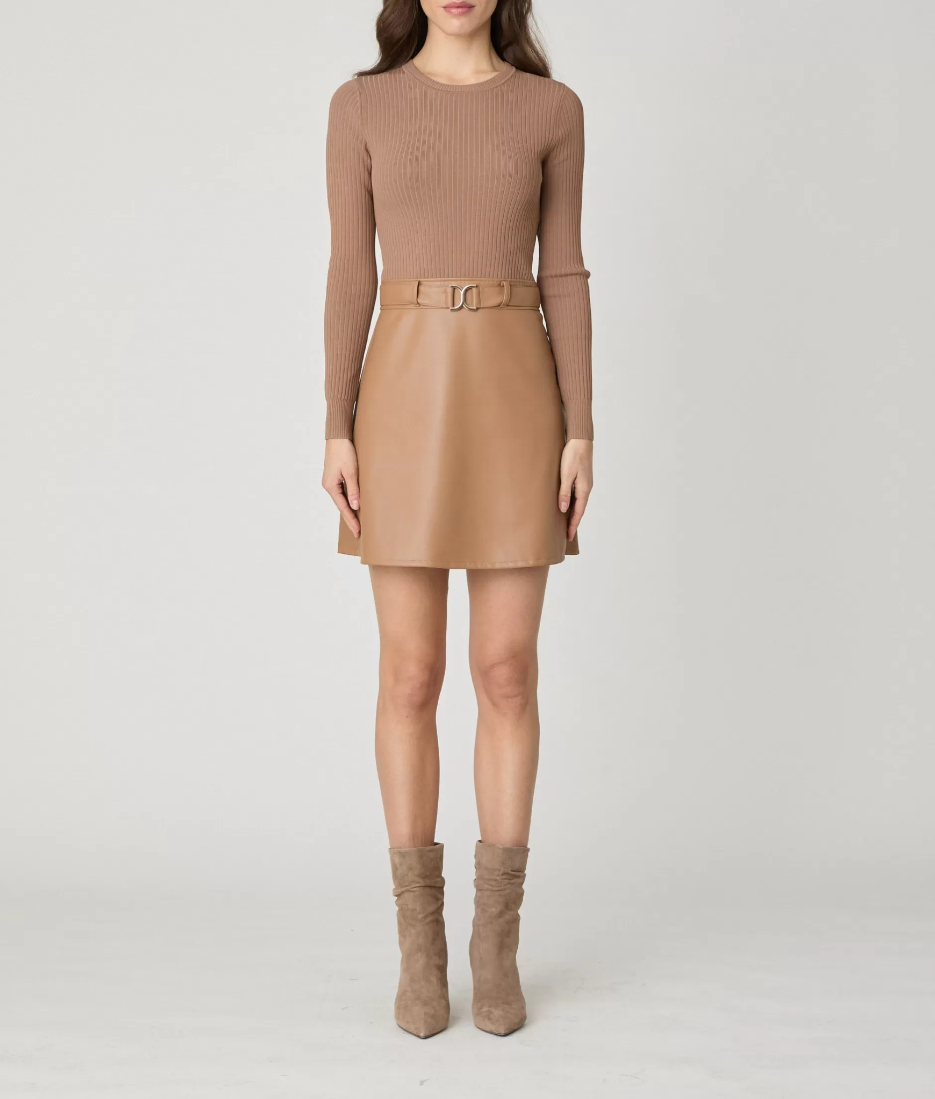 Discount Shoshanna Brayden Dress Camel