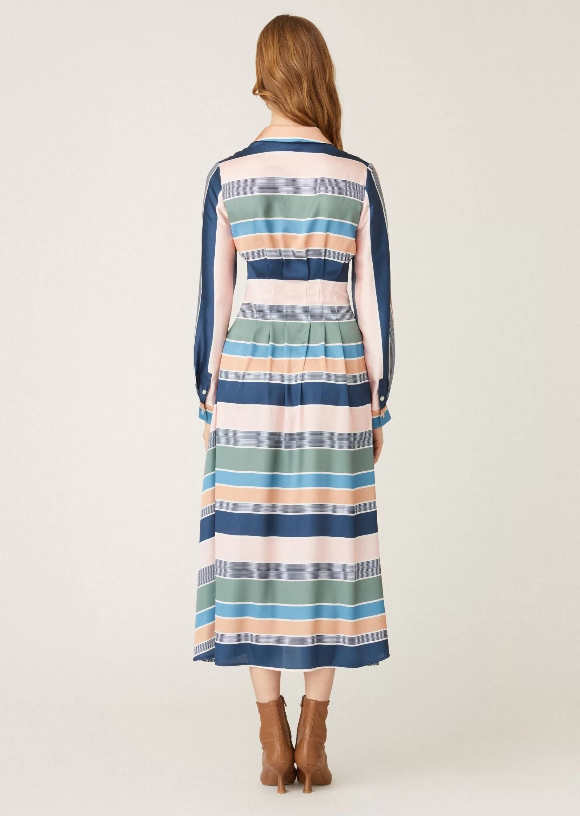 Flash Sale Shoshanna Essie Dress Blush/Navy Multi