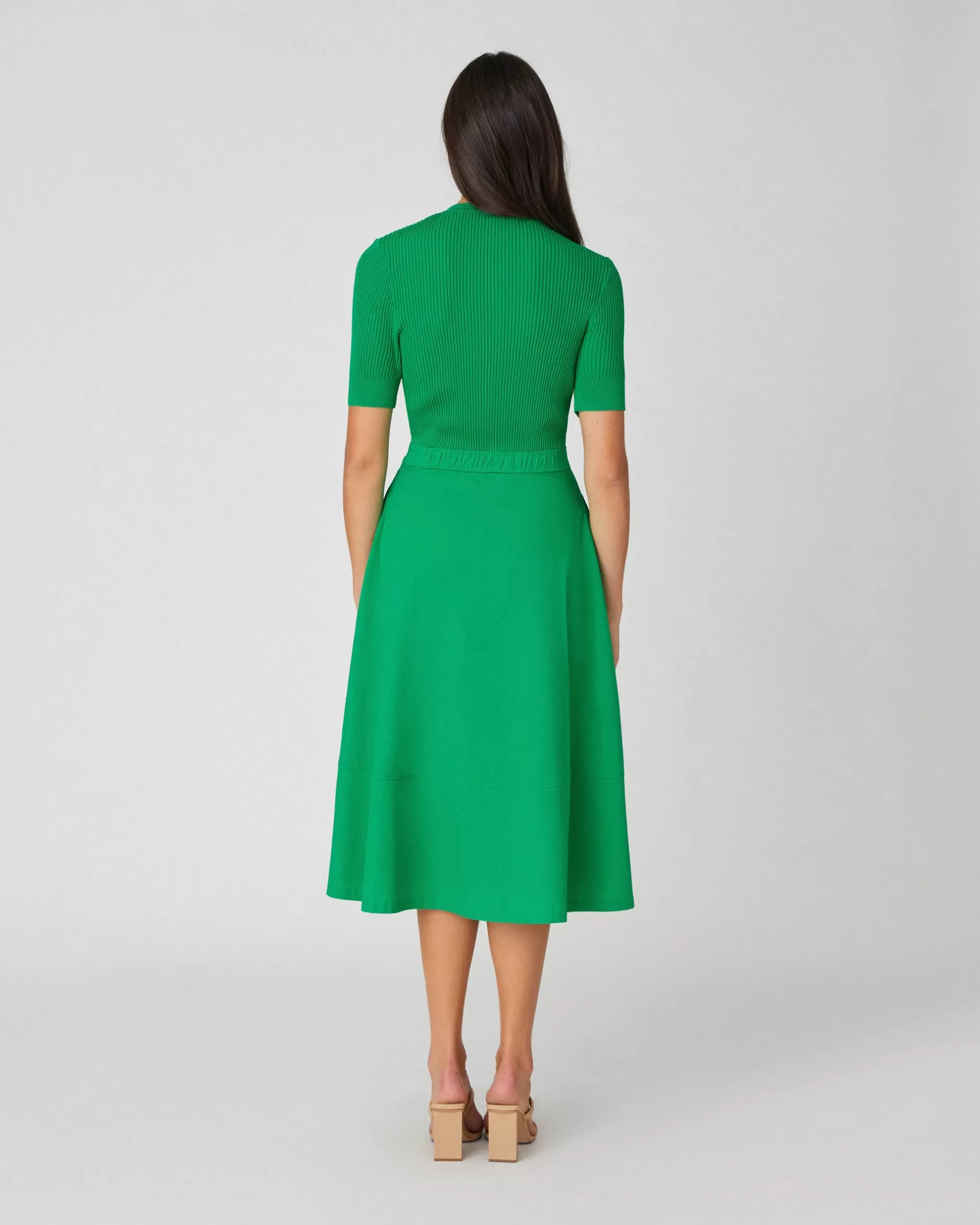 Hot Shoshanna Harriet Dress Kelly Green