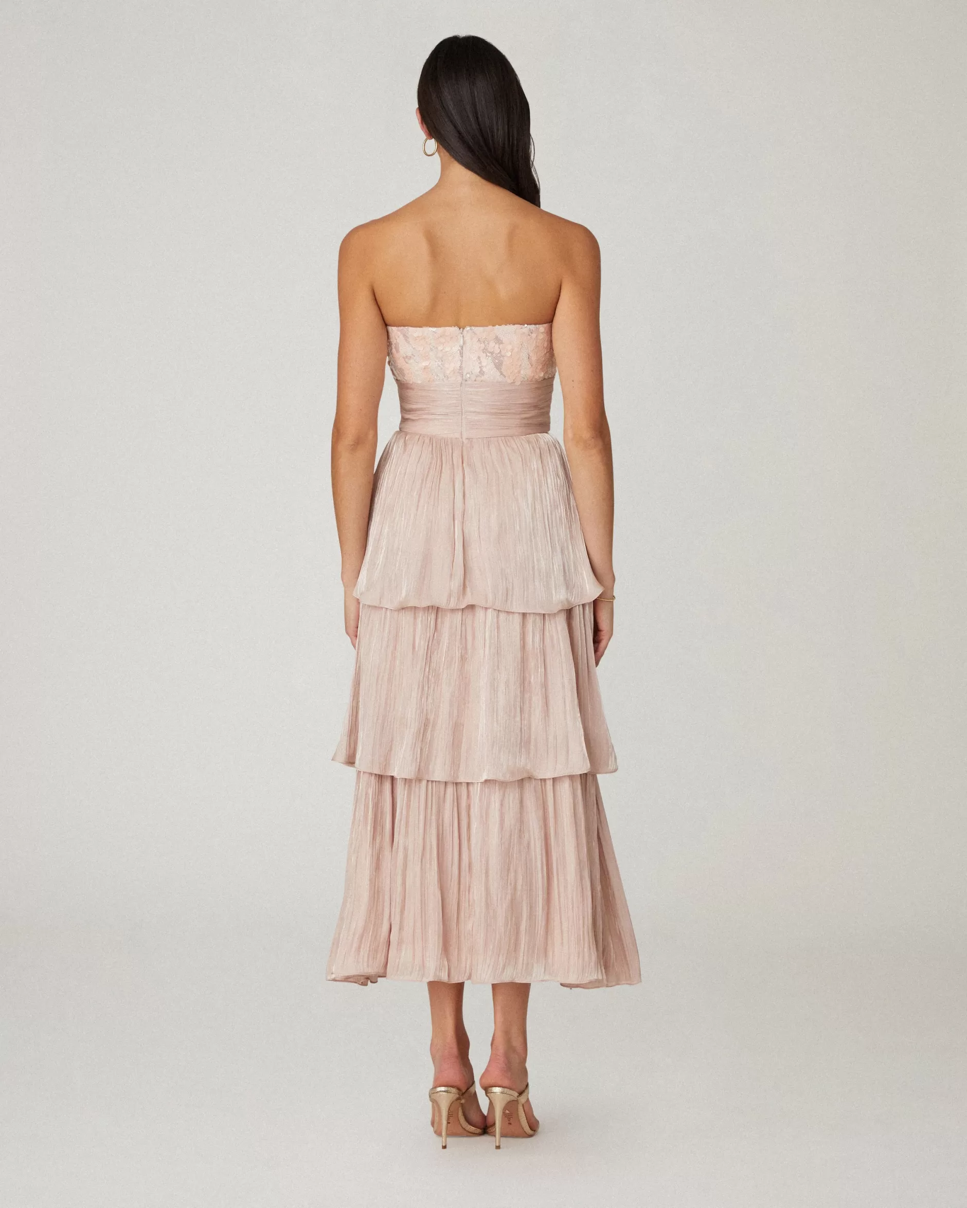 Outlet Shoshanna Midnight Pearl Dress Blush/Pink