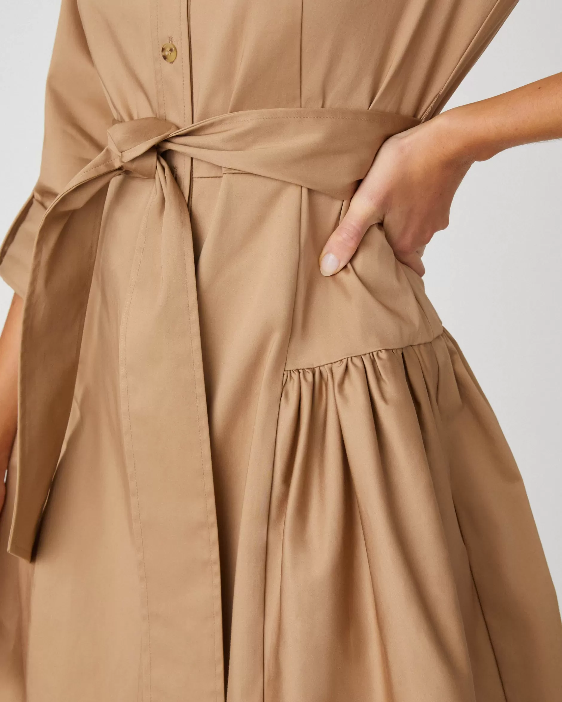 Flash Sale Shoshanna Ruth Dress Khaki