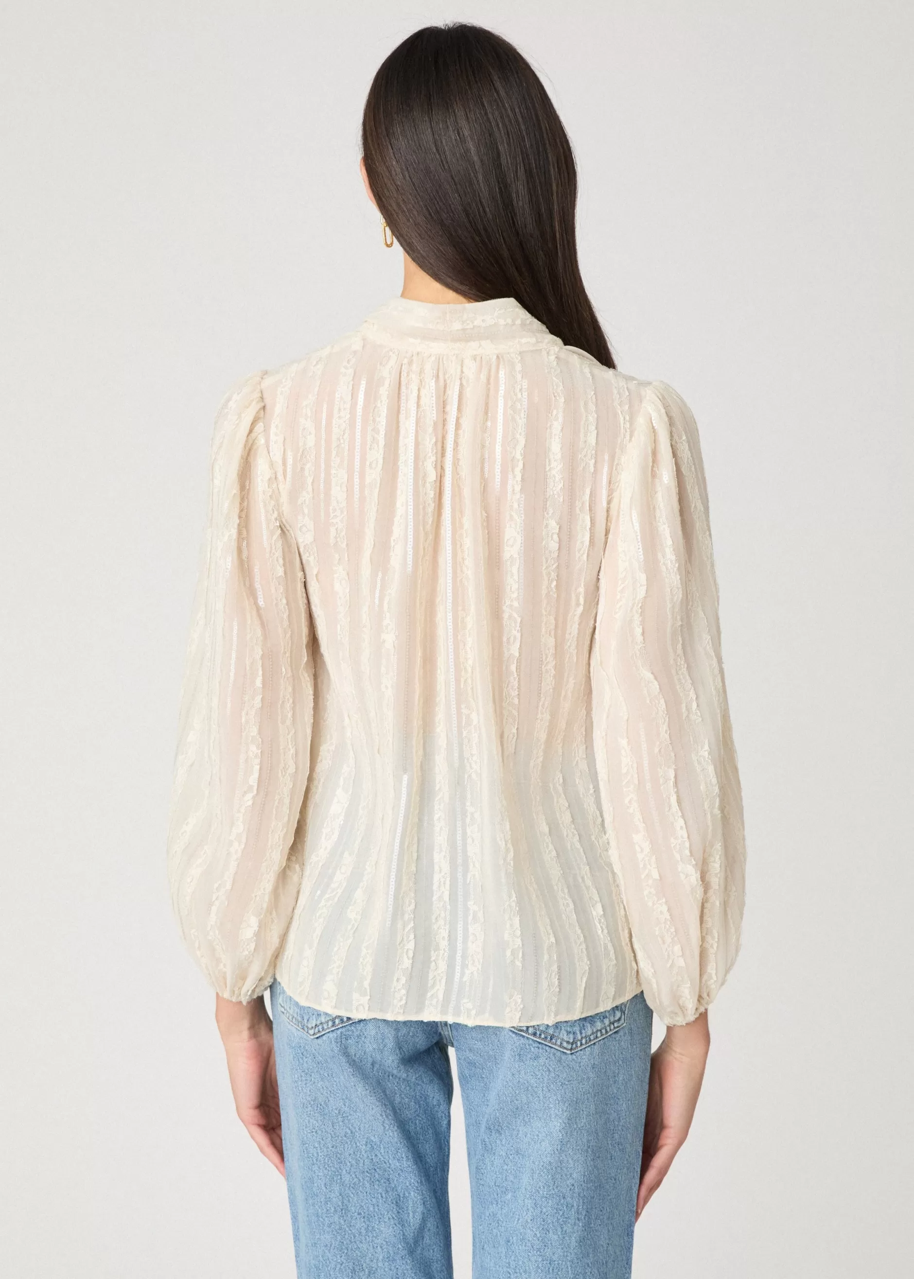 Flash Sale Shoshanna Rye Top Ivory