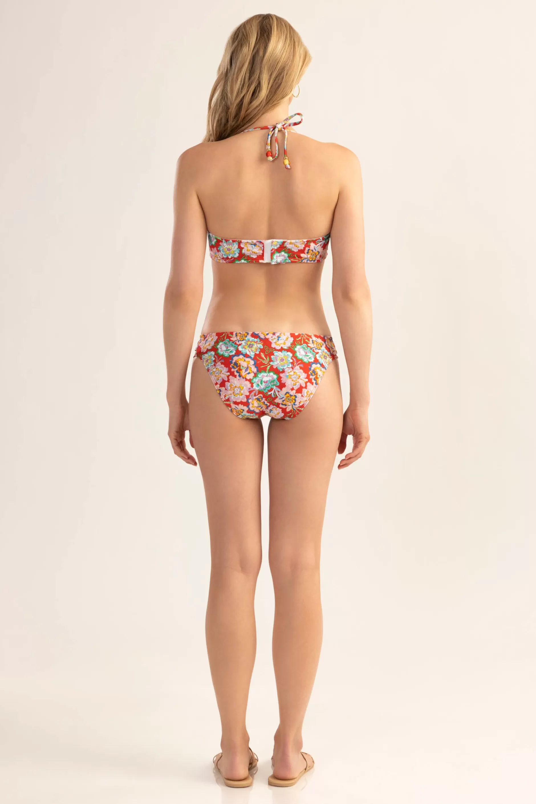 Best Shoshanna Sunburst Floral Twist Bandeau Top